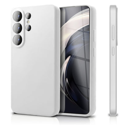 NALIA Silikonhülle Samsung Galaxy S26 Ultra Case samtig griffig Kameraschutz Schneeweiß NALIA Protective Hülle