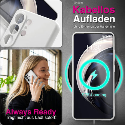 NALIA Silikonhülle Samsung Galaxy S26 Ultra Case samtig griffig Kameraschutz Waldnacht Grün NALIA Protective Hülle