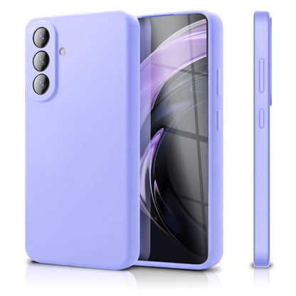 NALIA Silikonhülle Samsung Galaxy A57 Case samtig griffig Kameraschutz stoßfest Lavendel NALIA Protective Hülle