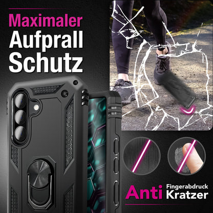 NALIA Outdoor Ring Hülle Samsung Galaxy A37 Case 360° stoßfest Default Title NALIA Outdoor Hülle