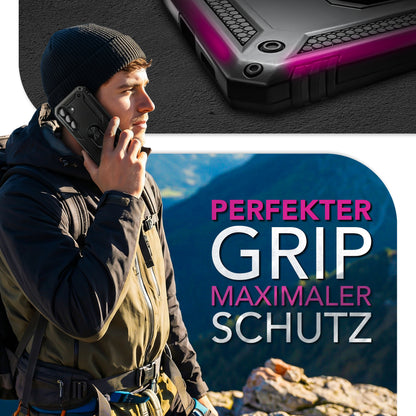 NALIA Outdoor Ring Hülle Samsung Galaxy A37 Case 360° stoßfest Default Title NALIA Outdoor Hülle