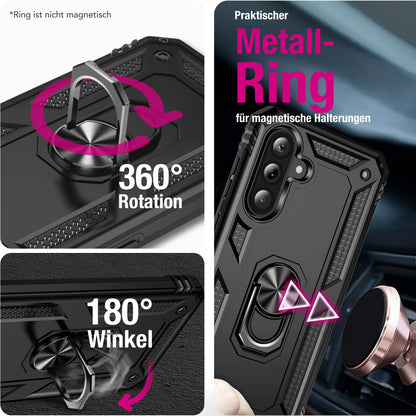 NALIA Outdoor Ring Hülle Samsung Galaxy A37 Case 360° stoßfest Default Title NALIA Outdoor Hülle