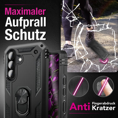 NALIA Outdoor Ring Hülle Samsung Galaxy A57 Case 360° stoßfest Default Title NALIA Outdoor Hülle