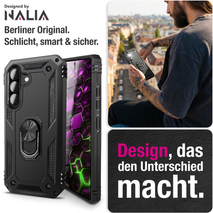 NALIA Outdoor Ring Hülle Samsung Galaxy A57 Case 360° stoßfest Default Title NALIA Outdoor Hülle