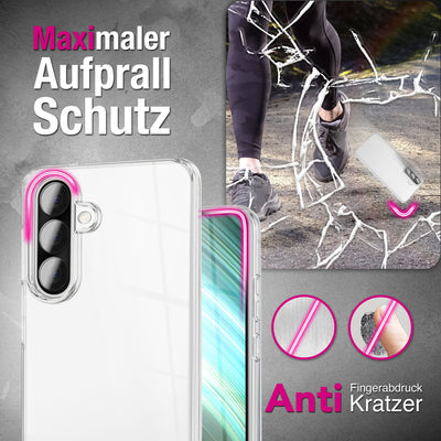 NALIA 360° Hülle für Samsung Galaxy A37 – Vorne & Hinten Schutz – 360GUARD (Full-Body Case) – Marke aus Berlin Default Title NALIA Transparente Hülle