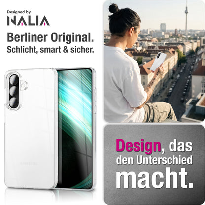NALIA 360° Hülle Samsung Galaxy A37 Case Komplettschutz stoßfest Default Title NALIA Transparente Hülle