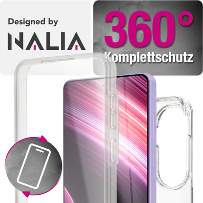 NALIA 360° Hülle Samsung Galaxy A57 Case Komplettschutz stoßfest Default Title NALIA Transparente Hülle