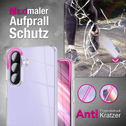 NALIA 360° Hülle Samsung Galaxy A57 Case Komplettschutz stoßfest Default Title NALIA Transparente Hülle
