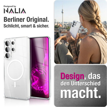NALIA MagSafe Hülle Samsung Galaxy S26 Ultra Case stoßfest Default Title NALIA Klare Hüllen