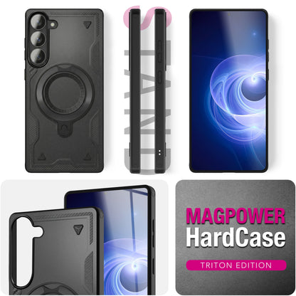 NALIA MagSafe Ring Hülle Samsung Galaxy S26 Case 360° stoßfest Default Title NALIA Outdoor Hülle
