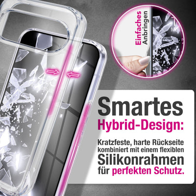 NALIA Transparente Silikonhülle für Google Pixel 11 – Anti-Gelb & Rutschfest – GLAZE (Handyhülle Kristallklar, Schlank & Stoßfest) – Marke aus Berlin