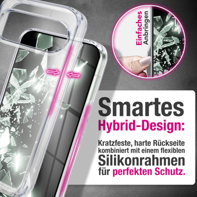 NALIA Transparente Silikonhülle für Google Pixel 11 Pro XL – Anti-Gelb & Rutschfest – GLAZE (Handyhülle Kristallklar, Schlank & Stoßfest) – Marke aus Berlin