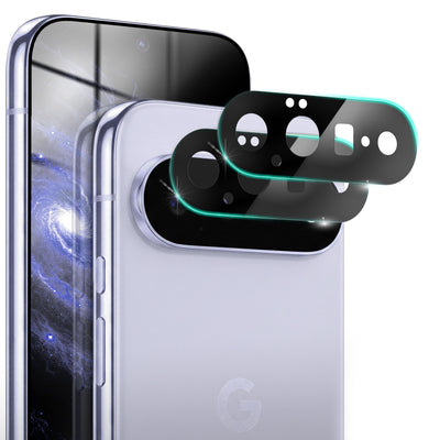NALIA 2x Kameraschutzglas für Google Pixel 11 – Linsenschutz 9H & Case-Friendly – FOCUS.X2 MAX (HD-Echtglas Transparent) – Marke aus Berlin