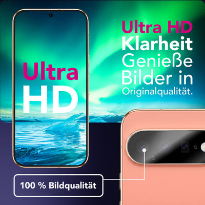 NALIA 2x Kameraschutzglas für Google Pixel 11 Pro – Linsenschutz 9H & Case-Friendly – FOCUS.X2 MAX (HD-Echtglas Transparent) – Marke aus Berlin