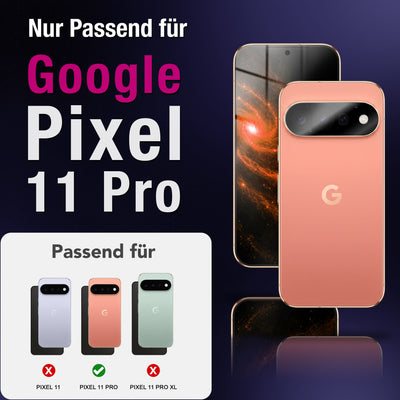 NALIA 2x Kameraschutzglas für Google Pixel 11 Pro – Linsenschutz 9H & Case-Friendly – FOCUS.X2 MAX (HD-Echtglas Transparent) – Marke aus Berlin