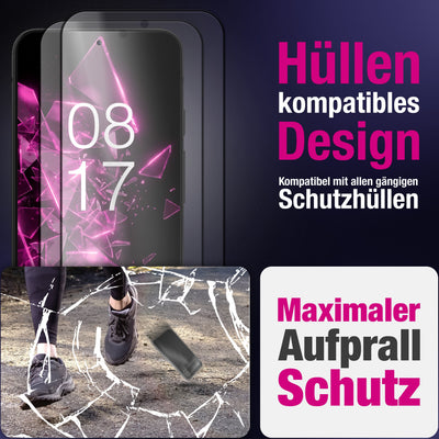 NALIA 2x Schutzglas für Google Pixel 11 Pro XL – Full-Screen Schutz 9H & Hüllenfreundlich – ARMORGLASSX (Display Glasfolie Transparent & 9H Härte) – Marke aus Berlin