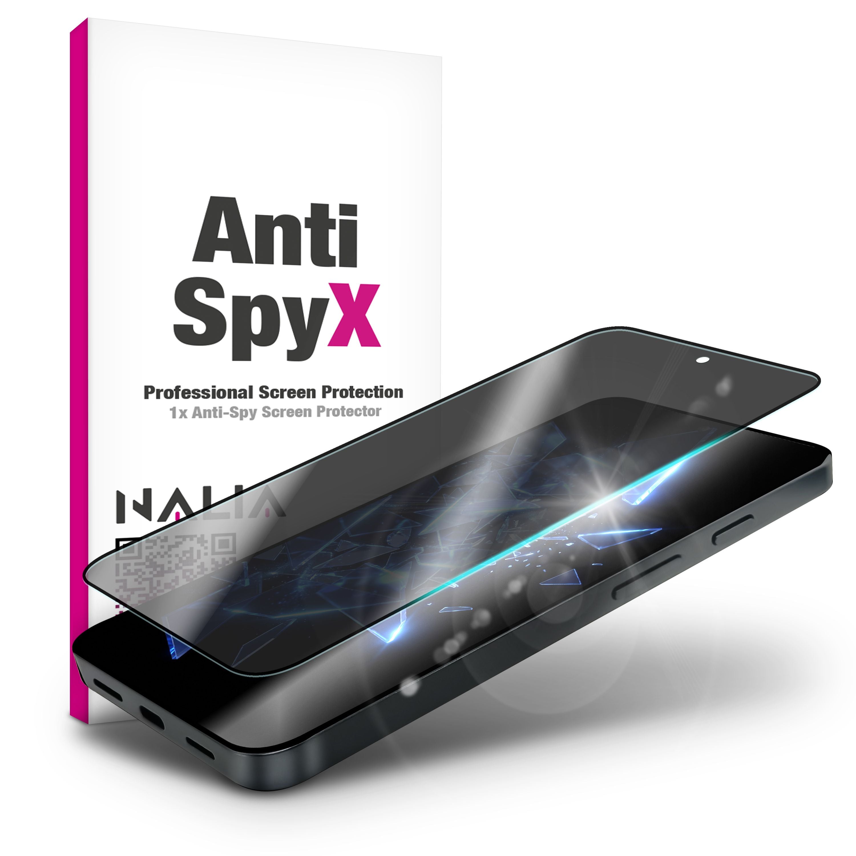 NALIA Blickschutzglas für Google Pixel 11 / 11 Pro – Härte 9H & Robust – ANTISPYX (Privacy Full-Cover) – Marke aus Berlin