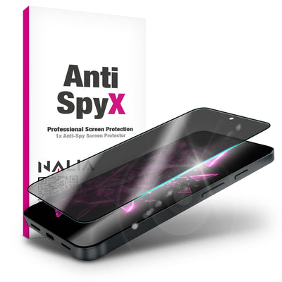 NALIA Blickschutzglas für Google Pixel 11 Pro XL – Härte 9H & Robust – ANTISPYX (Privacy Full-Cover) – Marke aus Berlin