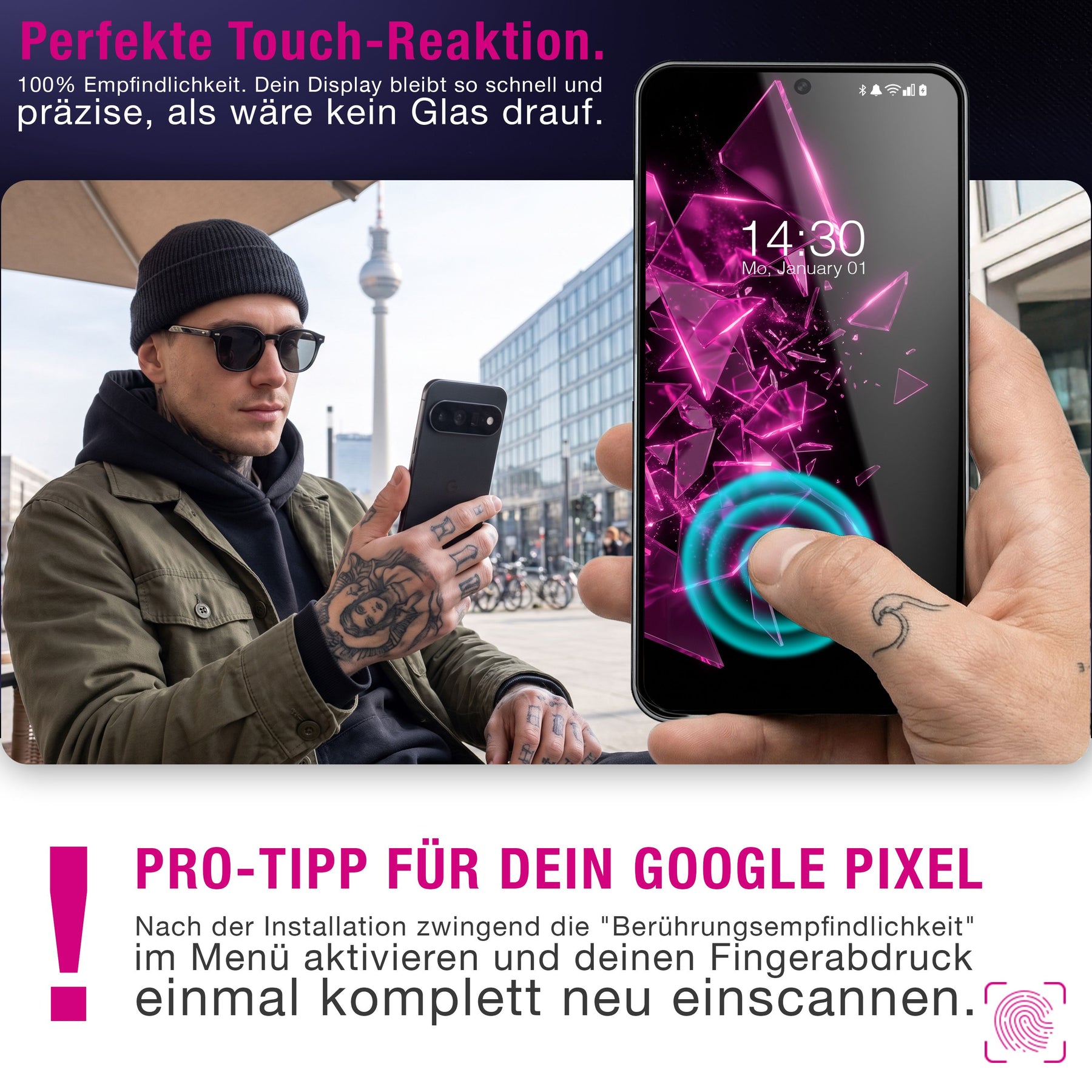 NALIA Blickschutzglas für Google Pixel 11 Pro XL – Härte 9H & Robust – ANTISPYX (Privacy Full-Cover) – Marke aus Berlin