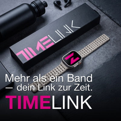 NALIA Volt Magnet Armband kompatibel mit Apple Watch Armband iWatch Series Ultra/SE/10/9/8/7/6/5/4/3/2/1, 42/44/45/49mm, Silikon Band Loop Sportarmband mit Steck-Pin Verschluss Polarstern Sandweiss NALIA Silikon Armband