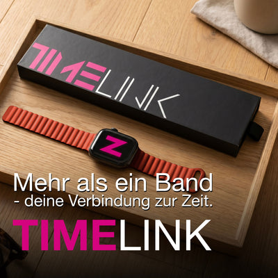 NALIA Core Magnet Armband kompatibel mit Apple Watch Series Ultra/SE/10/9/8/7/6/5/4/3/2/1 – 42/44/45/46/49mm, Atmungsaktives Silikon Loop, Sportarmband mit Rillendesign Leuchtorange NALIA Silikon Armband