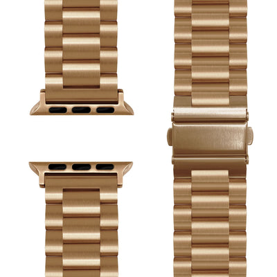 NALIA Apple Watch Armband Apple Watch Armband iWatch Series SE/10/9/8/7/6/5/4/3/ Königs Gold NALIA Metall Armband