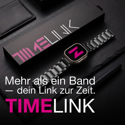 NALIA Argon Titan Armband kompatibel mit Apple iWatch Ultra/SE Series 10 9 8 7 6 5 4 3 2 1 42/44/45/46/49mm, Metall Ersatzarmband mit Doppelfaltschließe, Metallarmband Rostfrei Titan Schwarz NALIA Metall Armband