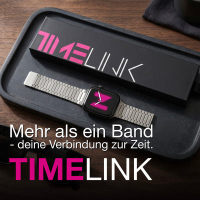 NALIA Chronos Edelstahl Armband kompatibel mit Apple Watch Armband SE iWatch Series 10 9 8 7 6 5 4 3 2 1 38/40/41/42mm, Magnetisches Loop-Armband aus Metall mit Schnellverschluss Mondsilber NALIA Metall Armband