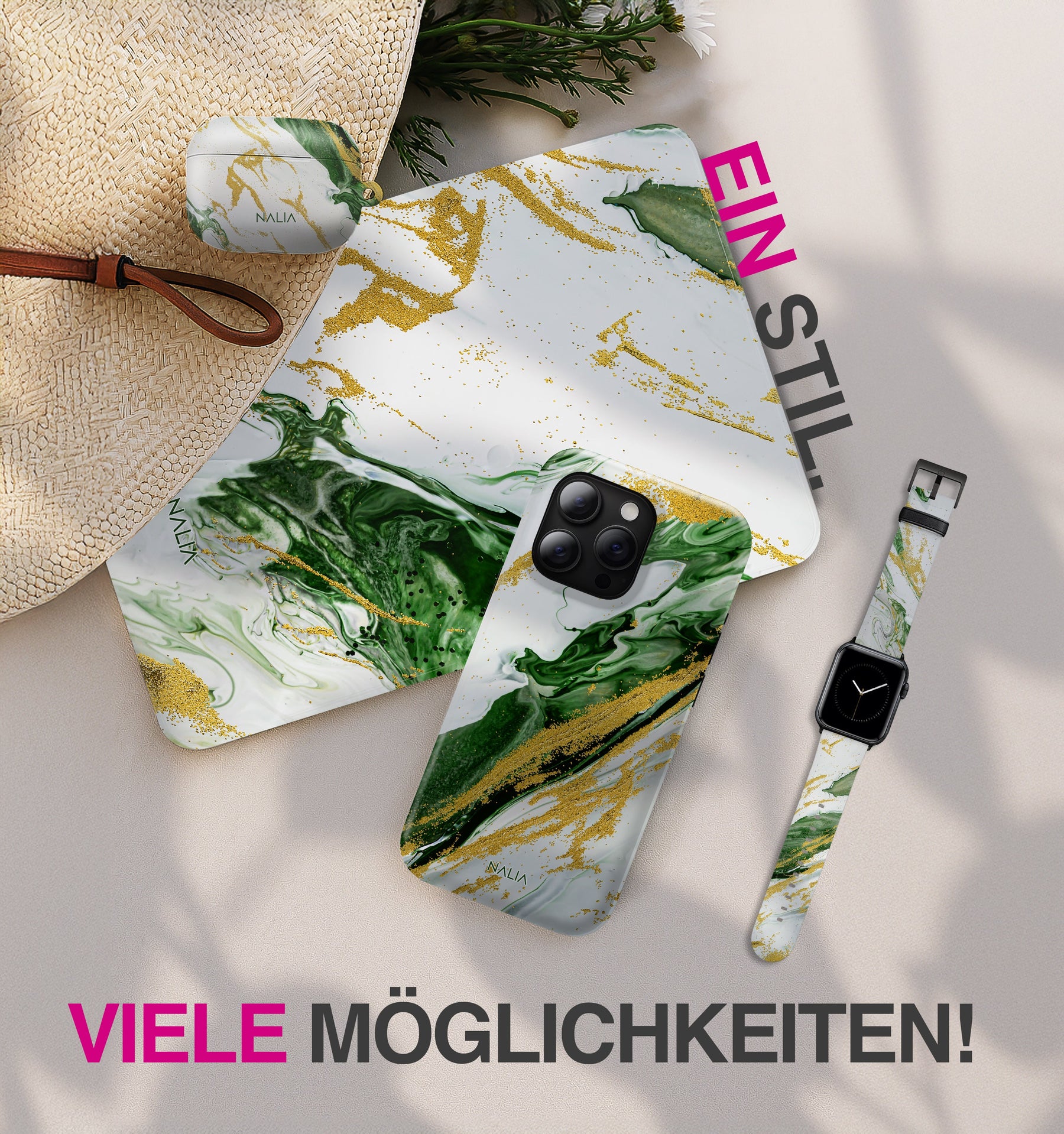 Emerald - MacBook Pro 16 [A3428/A3429] Hülle NALIA Protective Hülle
