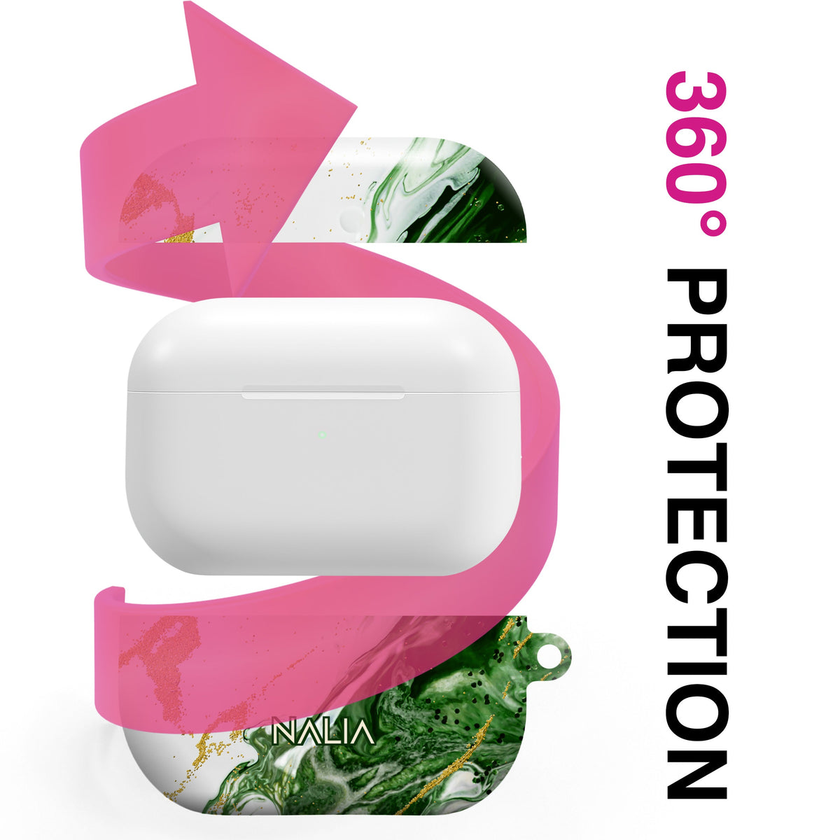 Emerald - AirPods Pro 2 Hülle NALIA Protective Hülle