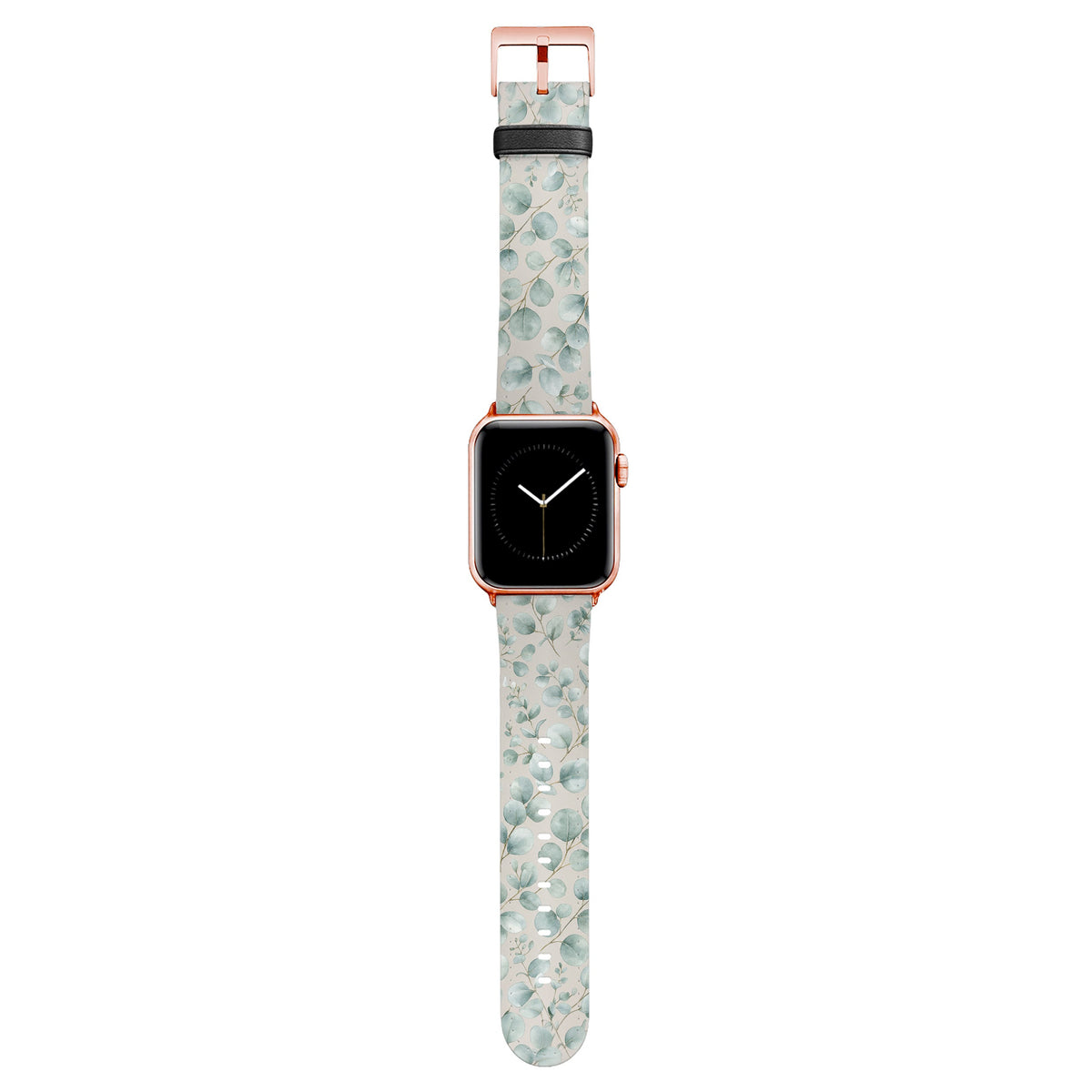 Haze - Apple Watch Armband 38/40/41/42mm 38 40 41 42mm Matt Rose Gold NALIA Kunstleder Armband