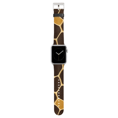 Gigi - Apple Watch Armband 44/45/46/49mm 44 45 46 49mm Matt Silber NALIA Kunstleder Armband