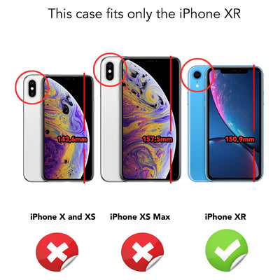 NALIA 360 Grad Hülle kompatibel mit iPhone XR, Full Cover Rundum Doppel-Schutz, Dünnes Ganzkörper Case Silikon Etui Handytasche, Displayschutz & Rückseite Handyhülle Gold NALIA Protective Hülle