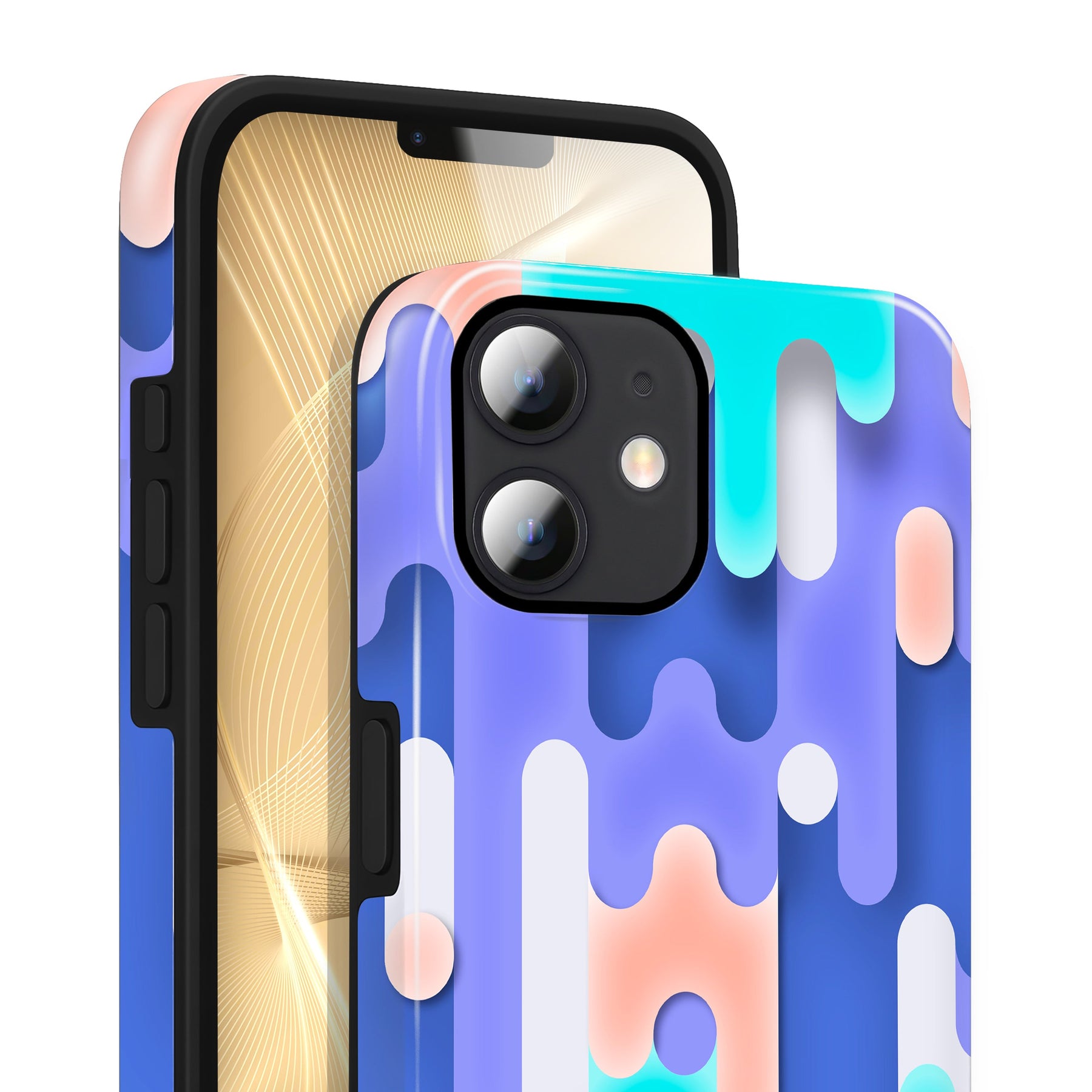 Icecream - iPhone 12 Mini Hülle NALIA Protective Hülle