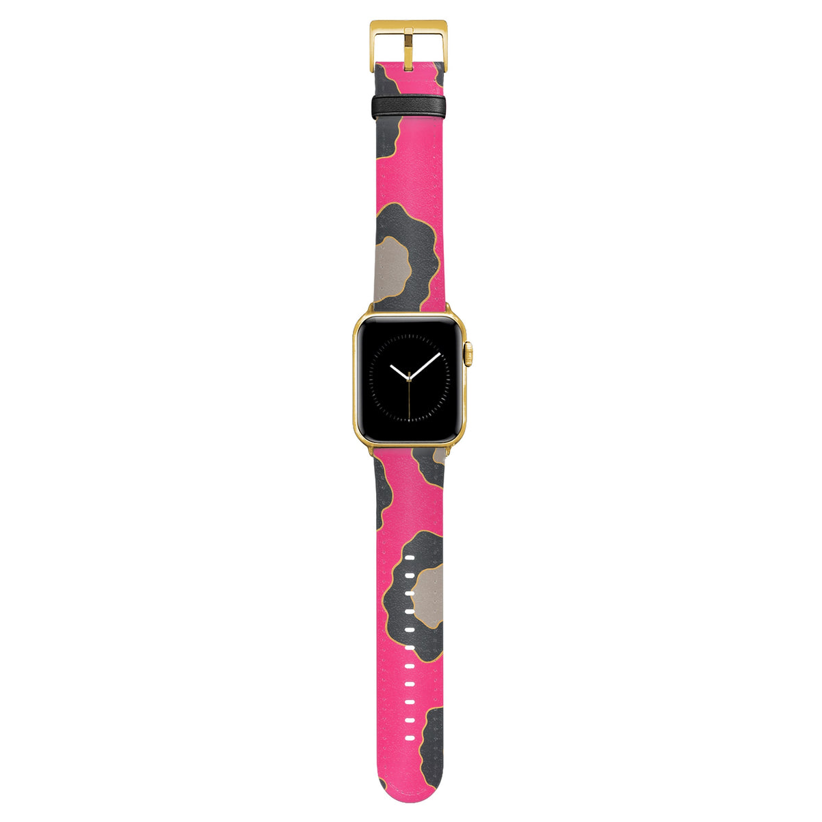 Lola - Apple Watch Armband 38/40/41/42mm 38 40 41 42mm Matt Gold NALIA Kunstleder Armband
