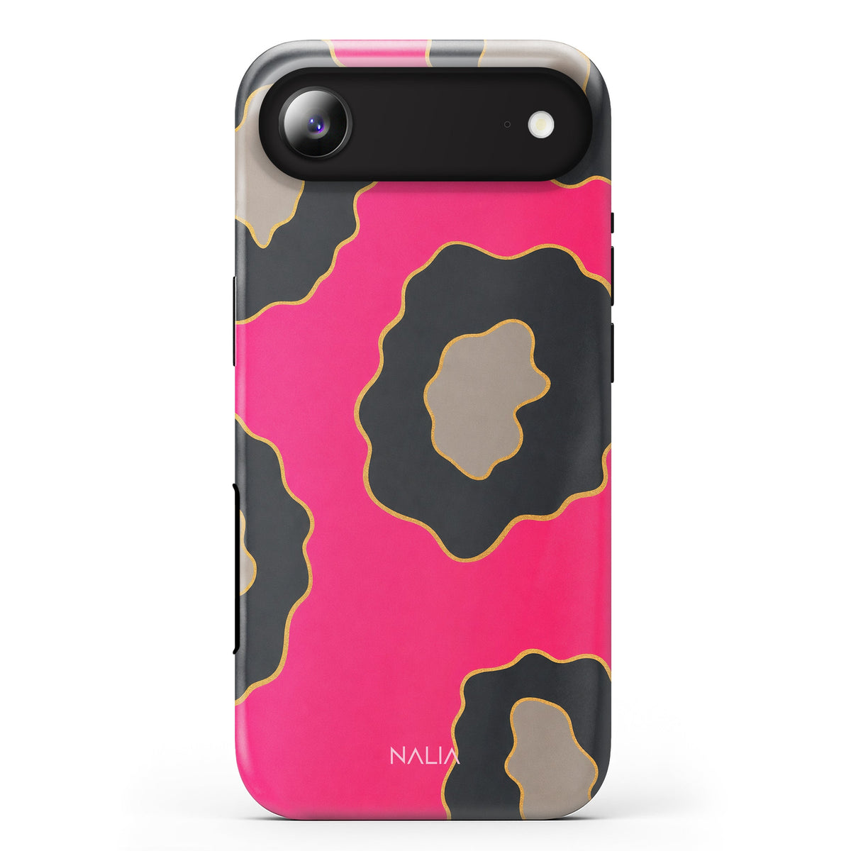 Lola iPhone 17 Air Hülle mit Leopardenmuster, Rückseite