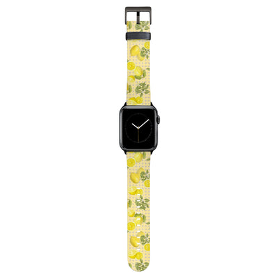 Limona - Apple Watch Armband 38-41mm & 42 (ab Serie 10) 38-41mm & 42 (ab Serie 10) Matt Schwarz NALIA Kunstleder Armband