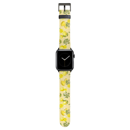 Limona - Apple Watch Armband 44-49mm & 42 (Serie 1-3) 44-49mm & 42 (Serie 1-3) Matt Schwarz NALIA Kunstleder Armband