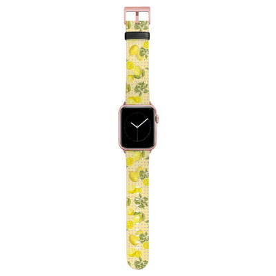 Limona - Apple Watch Armband 44-49mm & 42 (Serie 1-3) 44-49mm & 42 (Serie 1-3) Matt Rose Gold NALIA Kunstleder Armband