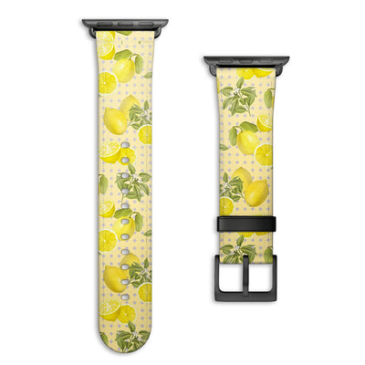 Limona - Apple Watch Armband 44-49mm & 42 (Serie 1-3) 44-49mm & 42 (Serie 1-3) Matt Schwarz NALIA Kunstleder Armband