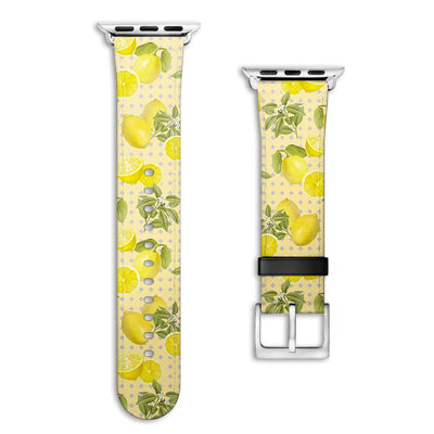 Limona - Apple Watch Armband 44-49mm & 42 (Serie 1-3) 44-49mm & 42 (Serie 1-3) Matt Silber NALIA Kunstleder Armband