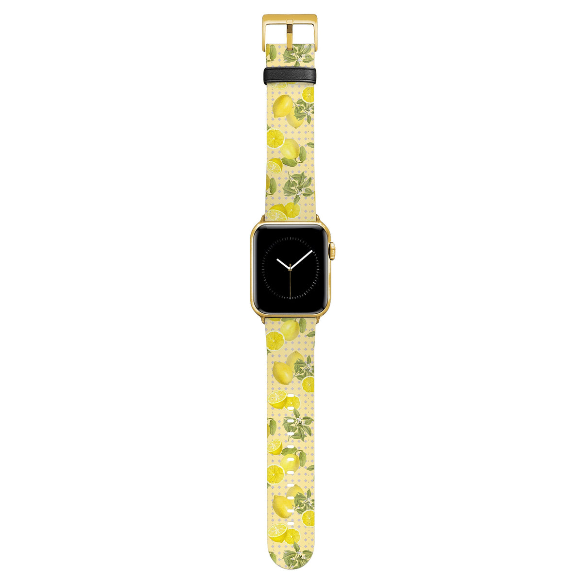 Limona - Apple Watch Armband 38-41mm & 42 (Serie 10-11) 38-41mm & 42 (Serie 10-11) Matt Gold NALIA Kunstleder Armband