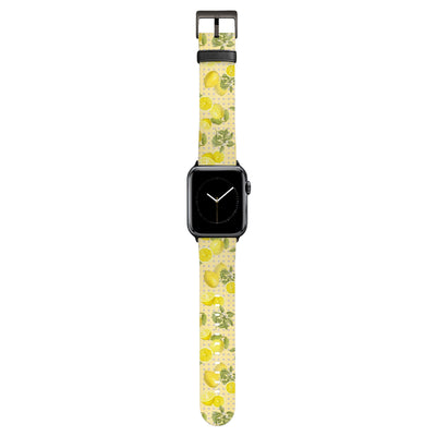 Limona - Apple Watch Armband 38-41mm & 42 (Serie 10-11) 38-41mm & 42 (Serie 10-11) Matt Schwarz NALIA Kunstleder Armband