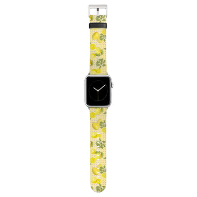 Limona - Apple Watch Armband 44-49mm & 42 (Serie 1-3) 44-49mm & 42 (Serie 1-3) Matt Silber NALIA Kunstleder Armband
