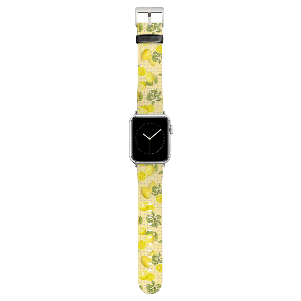 Limona - Apple Watch Armband 38-41mm & 42 (Serie 10-11) 38-41mm & 42 (Serie 10-11) Matt Silber NALIA Kunstleder Armband
