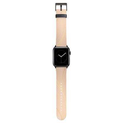 Lumina - Apple Watch Armband 38-41mm & 42 (ab Serie 10) 38-41mm & 42 (ab Serie 10) Matt Schwarz NALIA Kunstleder Armband