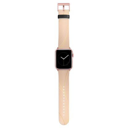 Lumina - Apple Watch Armband 44-49mm & 42 (Serie 1-3) 44-49mm & 42 (Serie 1-3) Matt Rose Gold NALIA Kunstleder Armband