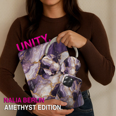 Amethyst - iPhone 15 Hülle NALIA Protective Hülle