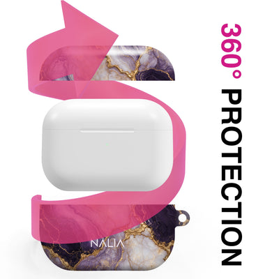 Amethyst - AirPods Pro 2 Hülle NALIA Protective Hülle