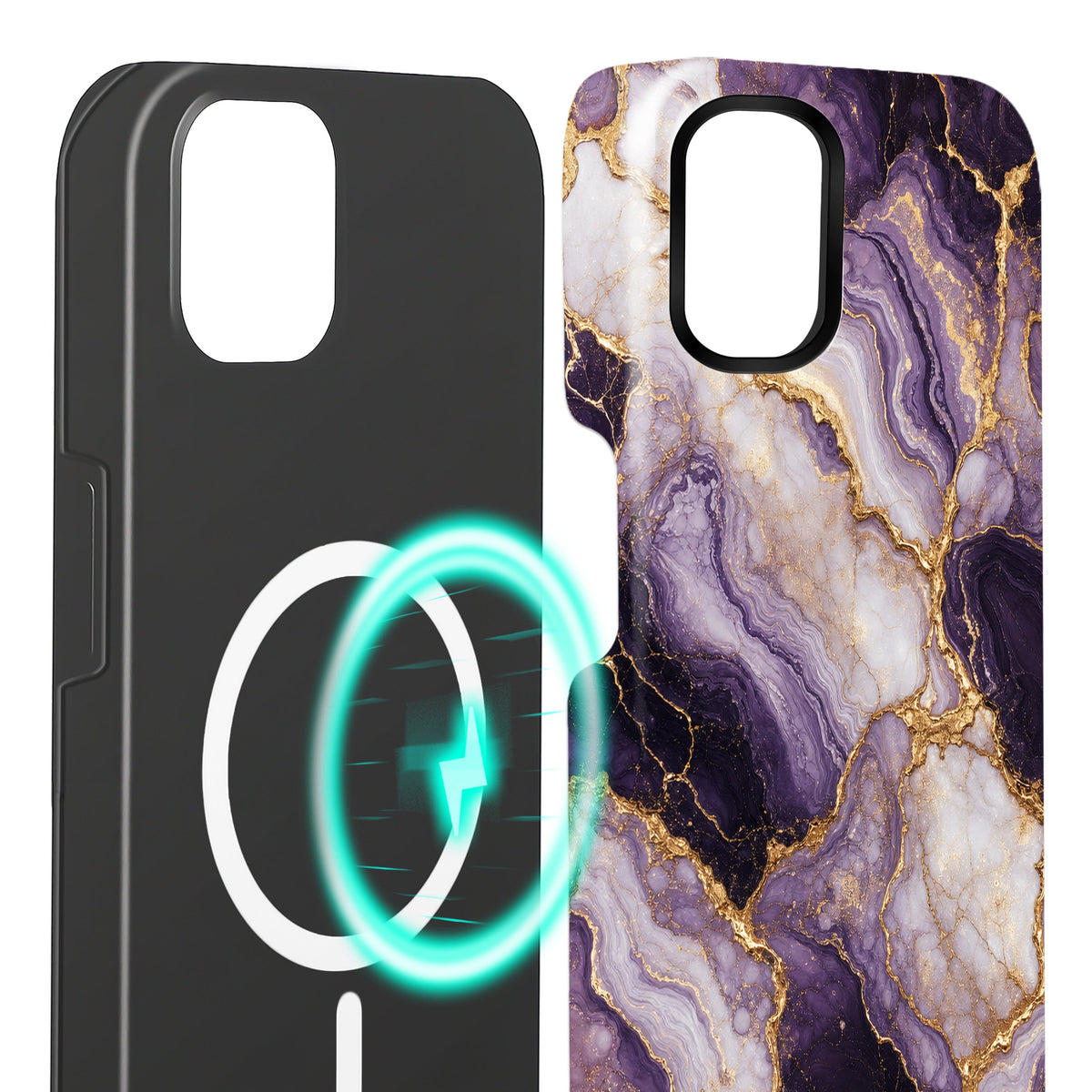 Amethyst - iPhone 12 Mini Hülle NALIA Protective Hülle
